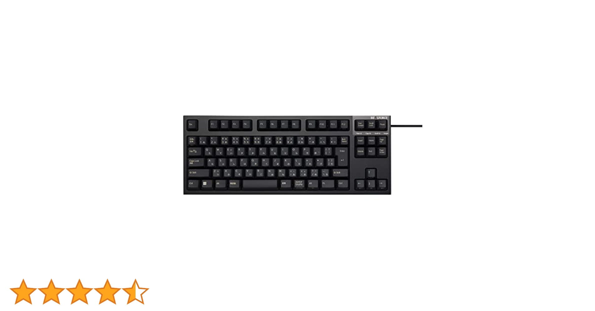 REALFORCE R3SC ホワイトキーボード Amazon.co.jp: REALFORCE R3 キーボード 有線 テンキーレス 45g